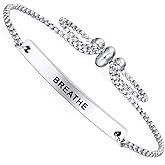 SOUSYOKYOSAM Cuff Bracelets for Women, Fashional Jewelry for Girl Her, Inspirational Gifts for Women