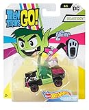 Hot Wheels Teen Titans Go Beast Boy Vehicle, 1:64 Scale