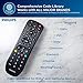 Philips Universal Remote Control for Samsung, Vizio, LG, Sony, Sharp, Roku, Apple TV, RCA, Panasonic, Smart TVs, Streaming Players, Blu-ray, DVD, Simple Setup, 3-Device, Black, SRP9232D/27thumb 3