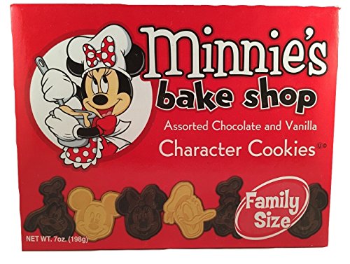 UPC 799209303363, Disney Parks Disneyland Minnie&#39;s Bake Shop Assorted Chocolate and Vanilla Character Cookies 7 Ounces