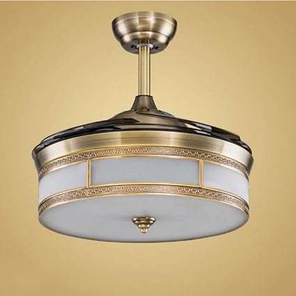 Lighting Fans 42 Inch Modern Invisible Ceiling Fan Lights With