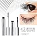 4D Silk Fiber Lash Mascara - DDK Waterproof Makeup Eyelash Extension Mascara Cream - Crazy Long Washable Mascara - Best for Thickening & Lengthening - Paraben-Free Natural & Non-Toxic Ingredients