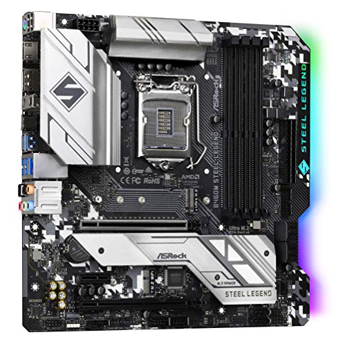 ASROCK-B460M-Steel-Legend-Soporta-10th-Gen-Intel-CoreTM-ProcessorsSocket-1200-Placa-Base