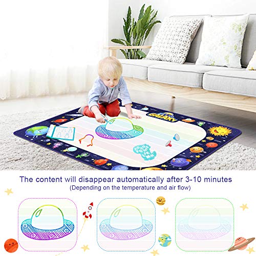 image for Growsland Water Drawing Mat Kids Toys - Aqua Magic Doodle Mat Mess Fre