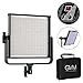 GVM 520 LED Video Light Dimmable Bi-Color Light Panel with Durable Metal U-Bracket Lighting for YouTube Studio Photography Video Shooting with Light Stand Kit (3200K-5600K, CRI 97+)