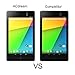 ACdream Nexus 7 FHD Screen Protector, Ultra-thin HD Clear Tempered Glass Screen Protector for Google Nexus 7 2nd Generation 2013 Version, Ultra Clear