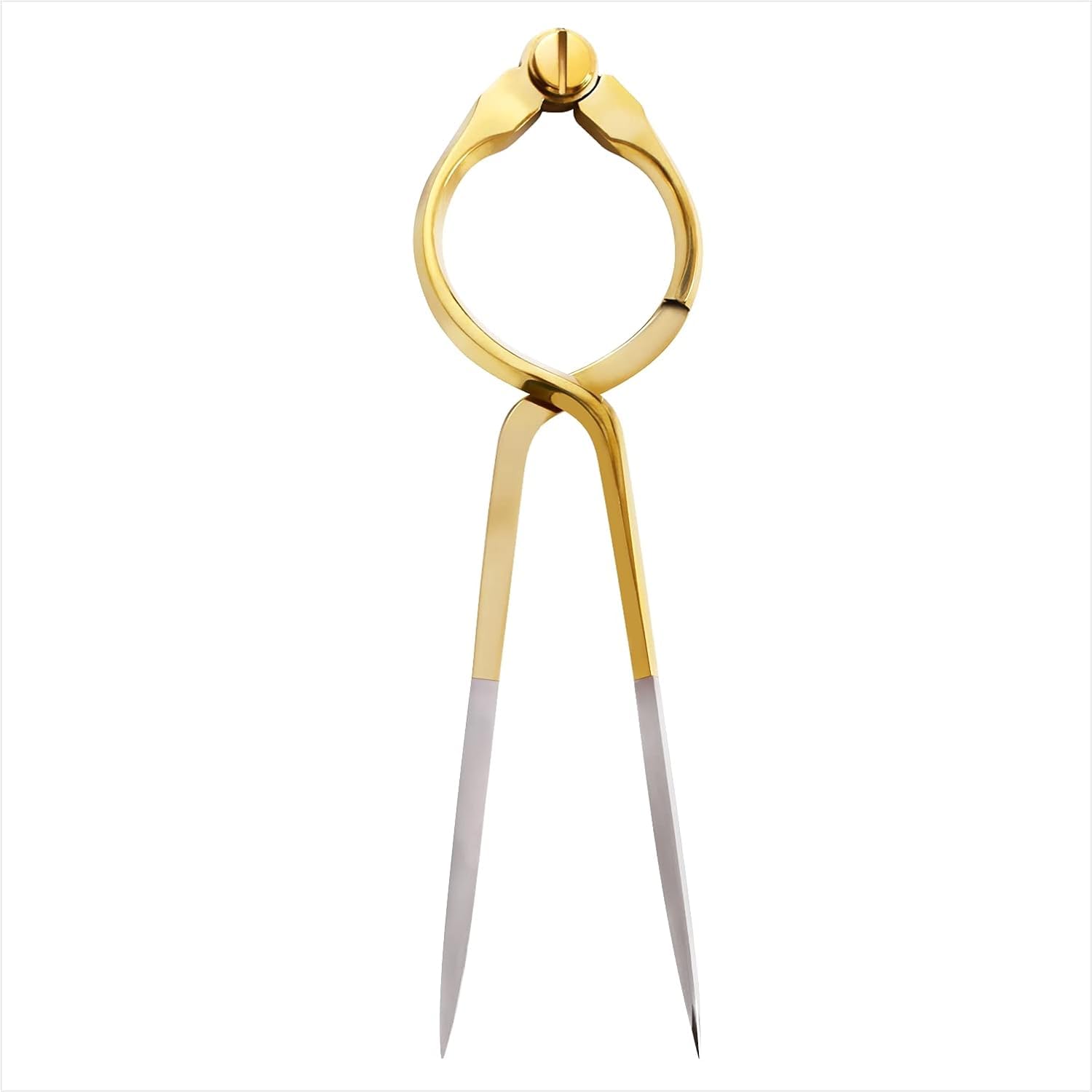 Liquidraw Portland Navigation Divider - 8 Inch (20 cm) | Solid Brass Single Handed Straight Divider | Stainless Steel Points | Marine Nautical Tool for Accurate Navigational Plotting & Chartwork