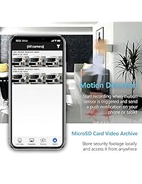 Virtue Mini Wi-Fi Cámara oculta-Wireless USB Cámara Cargador de Seguridad Espía Cámara Monitor Sistema para Hogar 1080p-Motion Detección-Remote Viewing-Camera Kit con 32GB Micro SD Card (Support 128GB)