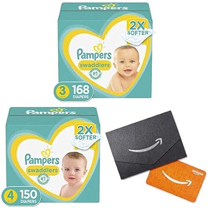 168 pampers size 3