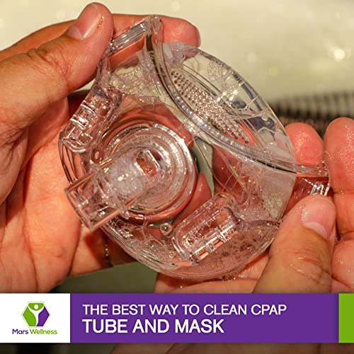 Mars Wellness CPAP Cleaning Brush Kit for Tubes & Masks 2 Flexible