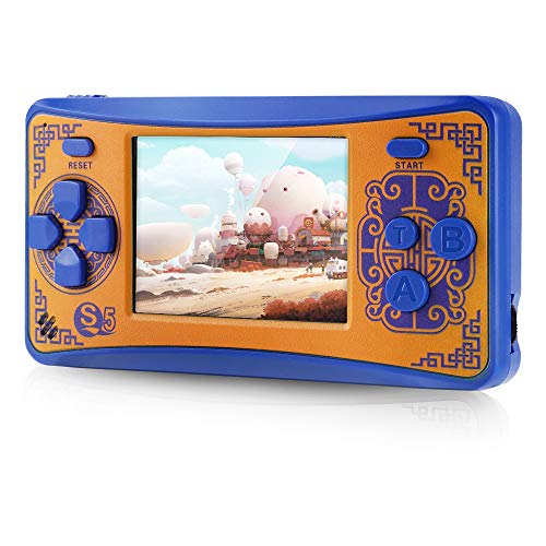 QoolPart Handheld Game Console for Children, Retro Arcade Video Gaming