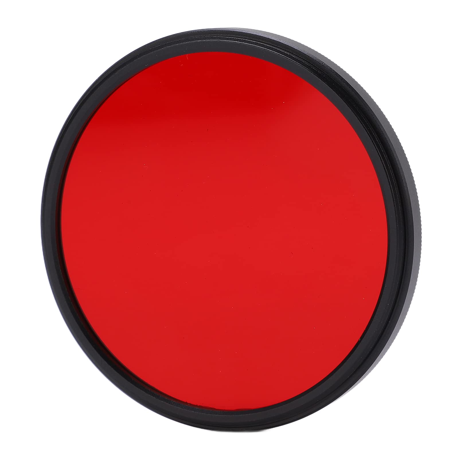 Full Red Lens Filter, 67mm 62mm 58mm 55mm 52mm DSLR Camera HD Camera Optical Glass Red Filter with Lens Filter Case,for Most of DSLR Cameras in the Market(62mm)
