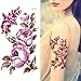 Supperb® Temporary Tattoos - Rosebud Tattoos Face Tattoo Rose Temporary Face Tattoo Rose Arm Tattoos