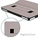 CaseCrown iPad Pro 12.9 Case, [Corner Protection] Bold Standby Pro (Black) w/Apple Pencil Holder, Sleep/Wake, Hand Grip, Multi-Angle Viewing Stand