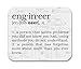 Engineer Definition Funny Mouse Pad