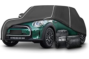 BERKSYDE Waterproof Car Cover Compatible for Mini Cooper/Cooper S 2-Doors.2002-2024 All Weather 6 Layers Full Car Cover with Storage Bag