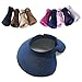 Yougle ® Fashion Girl Lady Beach Sun Visor Foldable Roll up Wide Brim Straw Hat Cap Free Shipping