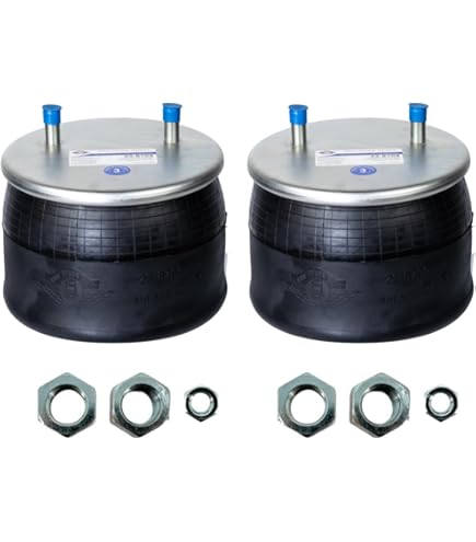 Freightliner Suspension Bags 2Pcs Air Spring Bags For Freightliner Trucks – Replacement For Firestone 9375, Hendrickson 50899-002, Goodyear 1R12-404 Hendrickson 50899-002 Air Bag