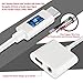 Type-C/USB-C Audio Aux Adapter 2 in 1 to 3.5mm Jack Headphones Type C Car Charger Converter Connector Splitter Support Google Pixel 2/3XL,Samsung Note8/S8/S9 Plus,HTC U12,LG iPad Pro 2018,Etc – Whitethumb 1