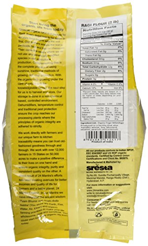 24 Mantara Organic Flour, Ragi, 2 Pound
