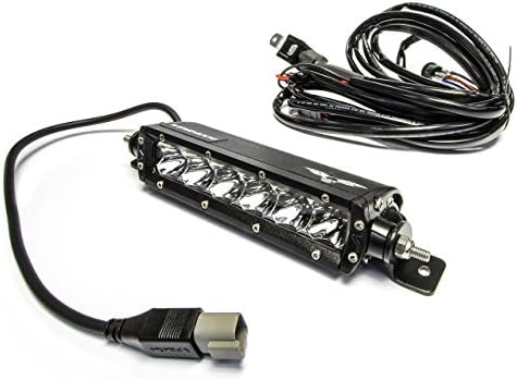 VPR4x4 Model 6S - 6" Single Row 5W LED Bars 2950 Lumens Spot Projection, Pair with Individual Cable – VPR4x4 Built to Last