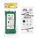 Wide 8 Inch 150 Pack Strong Tree Grass Garden Green Color Heavy Duty Cable Zip Ties-Outdoor, Garden Ties Use, Office, Festivals and Kitchen Use