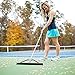 bigWISP, Lightweight Push Broom Best Outdoor Broom for Leaves, Garage and Decks with Bristle Seal Technology (Gray, 24
