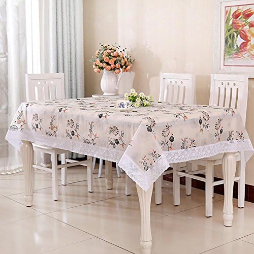 Trendy Fashion Colorful Flowers Tablecloths Home Waterproof Oil-proof Table Cloth PVC Rectangular Cover Towel for Fridge Tables and Desk , Windmill , 110150cm