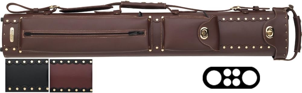 Instroke ISC24 - 2 Butt/4 Shaft Cowboy Pool Cue Case