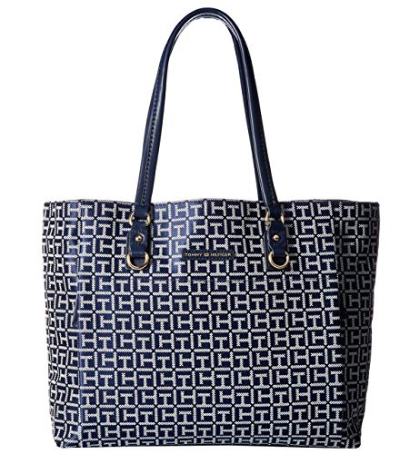 Tommy Hilfiger Women's Kelby Tote Navy/White One Size