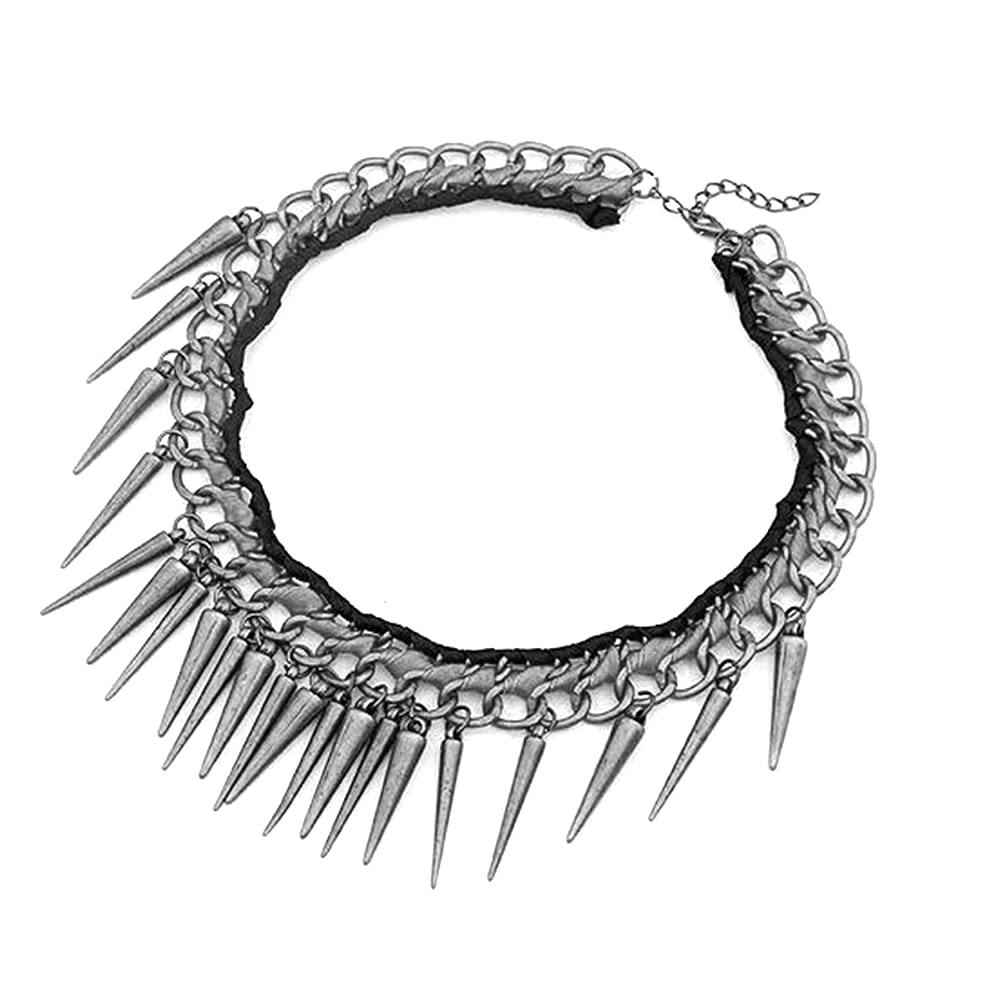 200 Sets Silver Cone Spikes Multiple Sizes Screw Back Studs Punk Rock Bullet Rivets for DIY Clothing Leather Craft