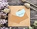 Juvale Plain Brown Mini Gift Card Holders - 4.1 x 2.75 In, 100 Pack, Brown Paper - Wedding Envelope - Business Envelope with Water-Activated Seal