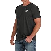 Cinch Men's Logo Black Tee Shirt