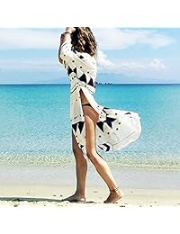 Traje de baño para dama, para verano, cardigan suelto, gasa, playa, vestido