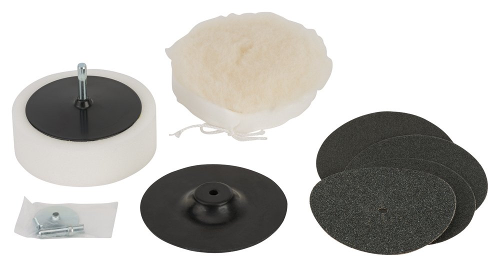 Bosch Professional Polishing Accessories, Pack of 8, 603004101