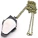 Skull Bone Tim Burton's Nightmare Before Christmas Pocket Quartz Men' Watch Necklace Chain