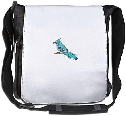 Blue Bird Unisex Messenger Bags Single Shoulder Bags Drawstring Backpack For Traveling School Or Work Backpack Anime Print Laptop Bag School Bag