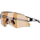 BATFOX Polarized Sport Sunglasses for Men & Women,Cycling Glasses with TR90 Frame for Running Cycling Fishing Driving