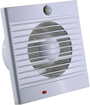 Zqyr Extractor Fans O100mm Inline Lufter Abluftventilator Ultra Leise Mit Sensor Fur Den Menschlichen Korper Wand Ventilator Fur Kuche Badezimmer Schlafzimmer Buro 130m H 12w Amazon De Kuche Haushalt