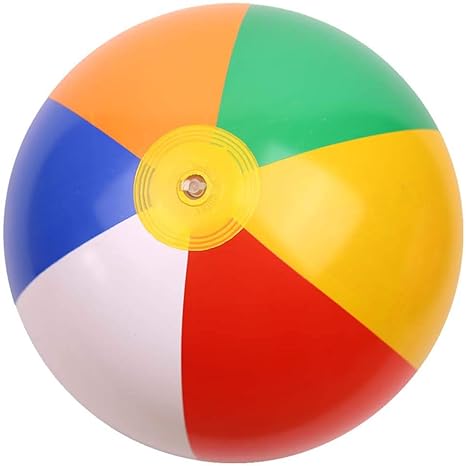 colored beach balls