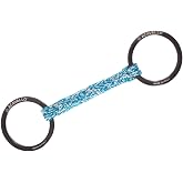 Acavallo Jumpe Alupro Snaffle Bit, 5.3-Inch, Charcoal