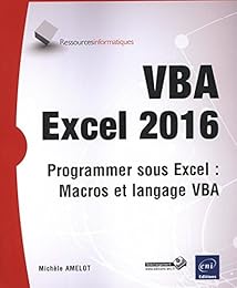 VBA Excel 2016