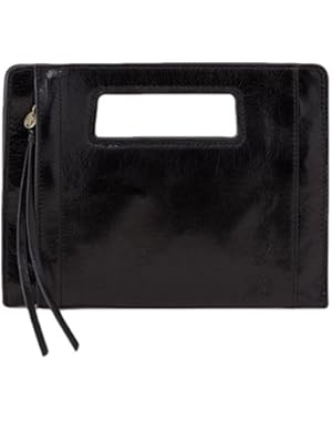Black Ace Leather Clutch
