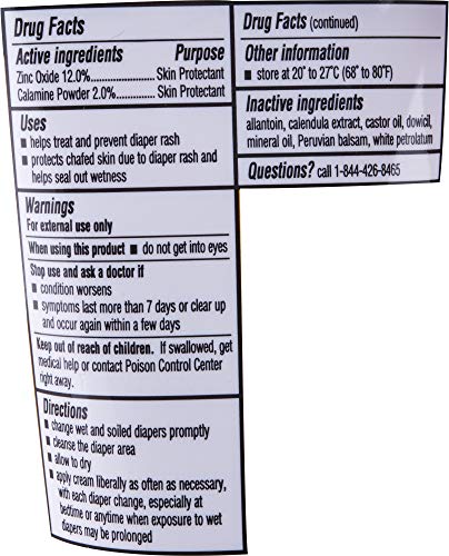 Baby Anti-Monkey Butt | Soothing Diaper Rash Cream with Calamine | Soothes Delicate Skin | 3 Ounce.