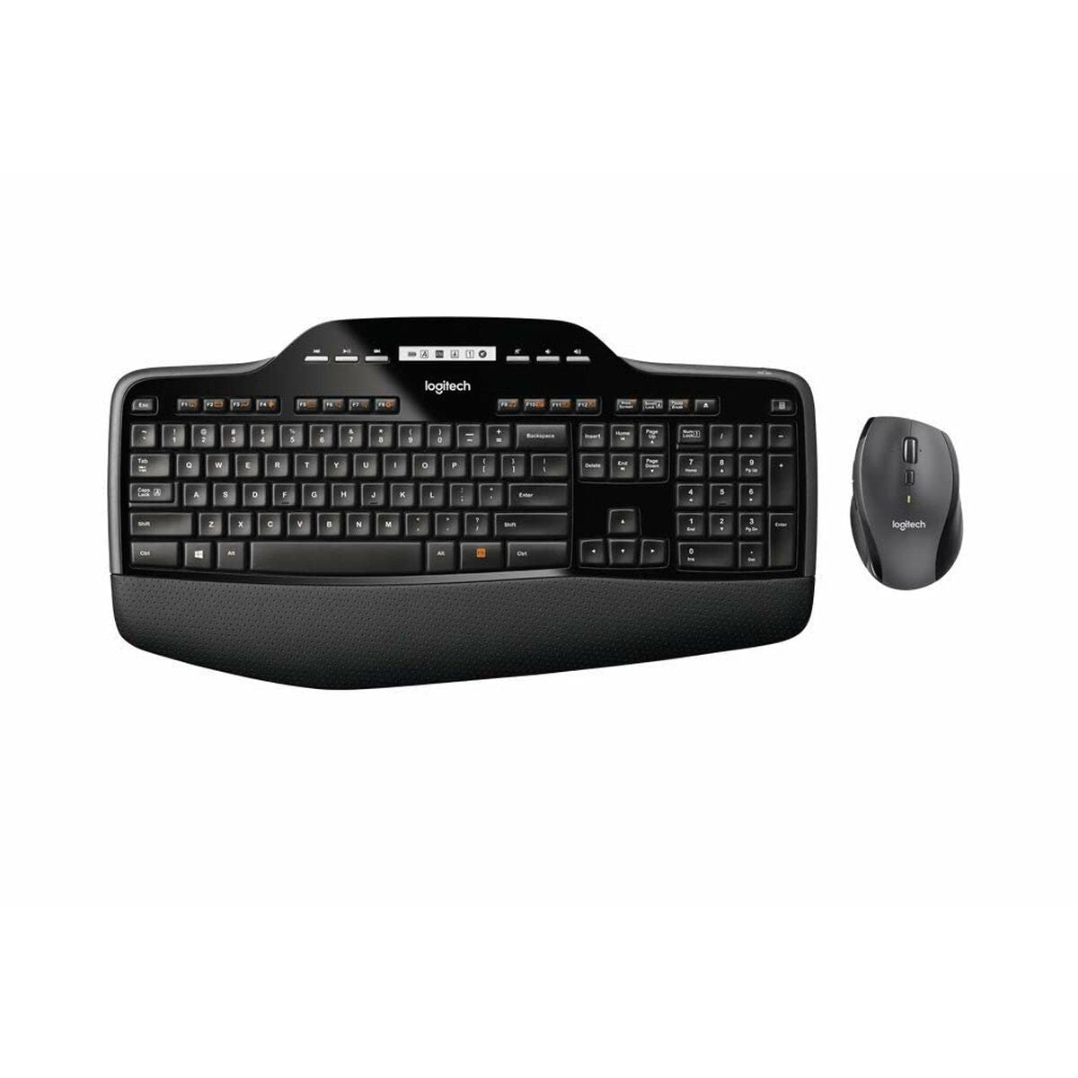 Logitech MK710 Wireless Keyboard and Mouse Combo, QWERTY Italian Layout - Black