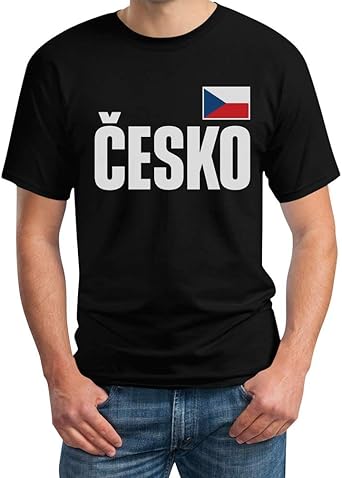 Shirtgeil Cecoslovacchia Bandiera Nazionale Di Calcio Ceca Maglietta Da Uomo Amazon It Abbigliamento