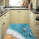 Kemilove 3D Floor/Wall Sticker Removable Mural Decals Vinyl Art Living Room Decors