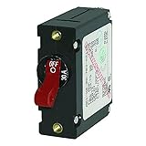 Blue Sea Systems 7220 A-Series Black Toggle Circuit
