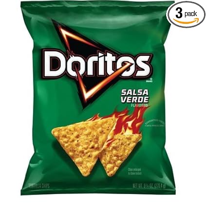 Doritos Salsa Verde Flavor Chips, 9.75 