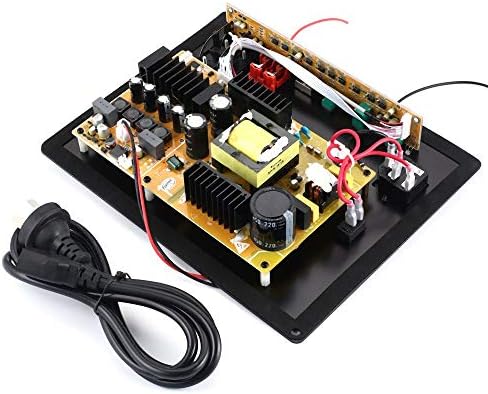 280W High Power Subwoofer Amplifier Digital HiFi Integrated Board For Speakers - Black